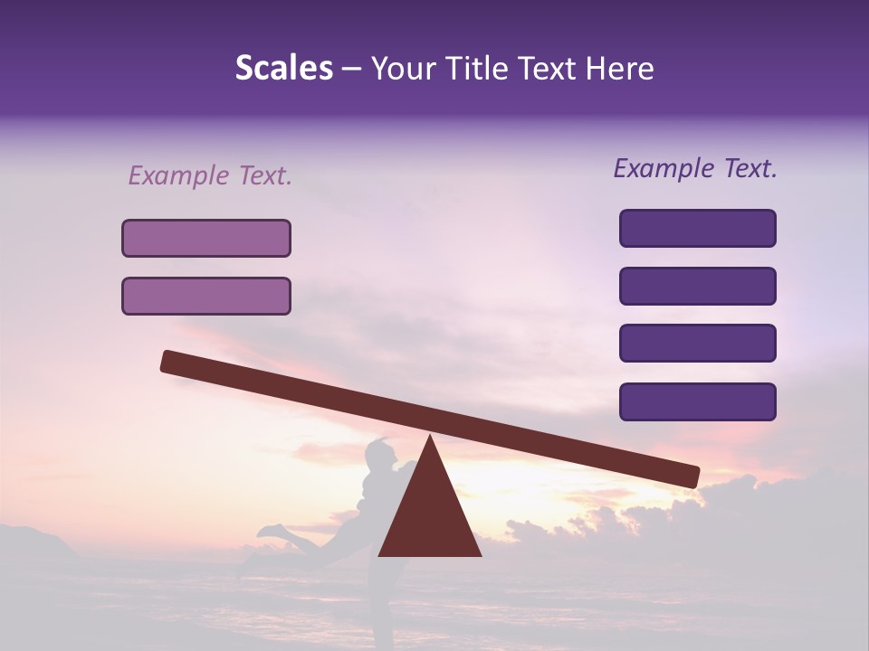 Couple Girl Summer PowerPoint Template