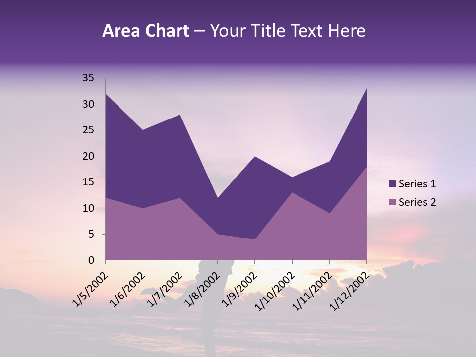 Couple Girl Summer PowerPoint Template