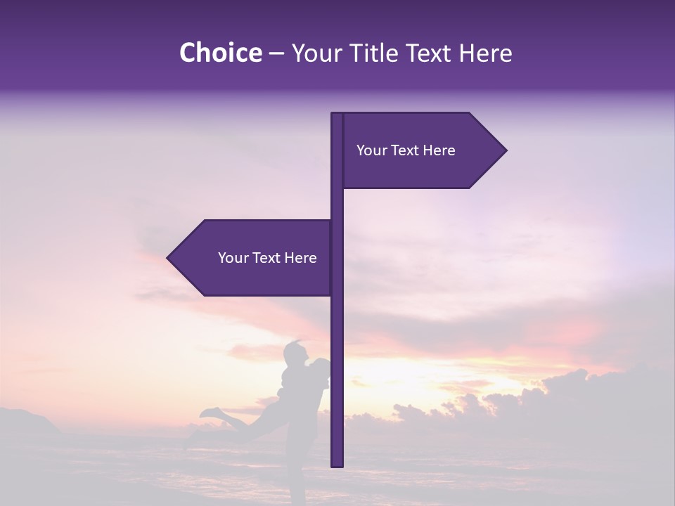 Couple Girl Summer PowerPoint Template