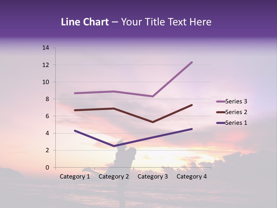 Couple Girl Summer PowerPoint Template