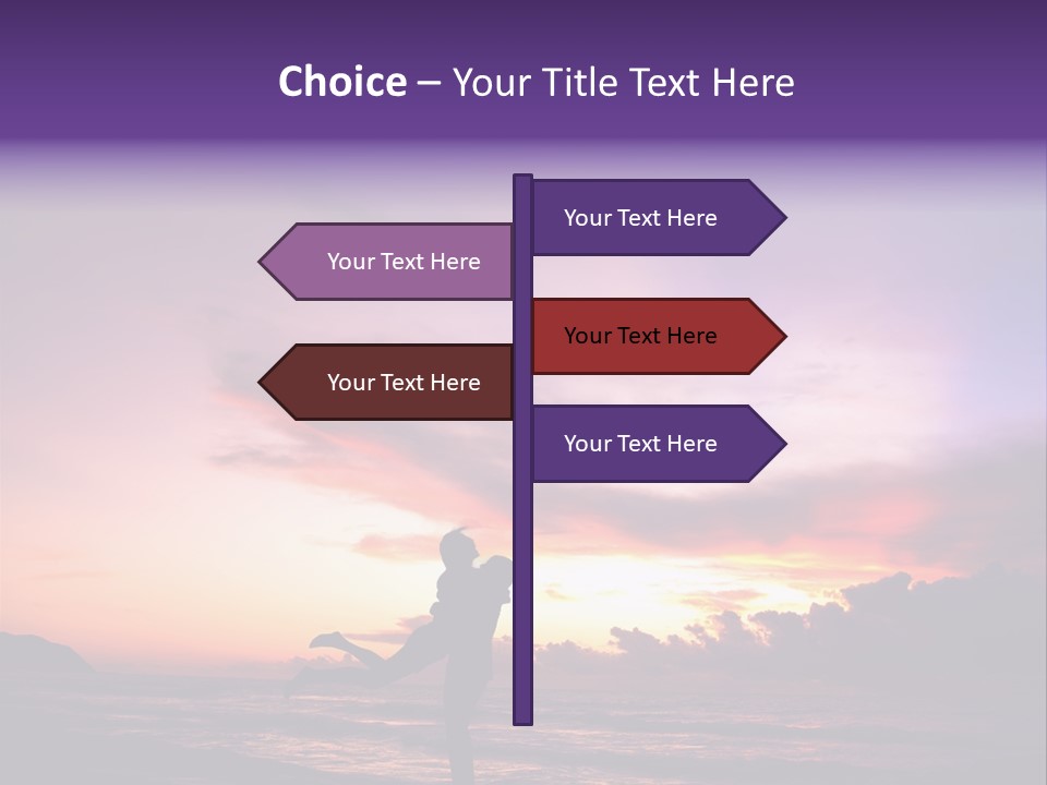 Couple Girl Summer PowerPoint Template