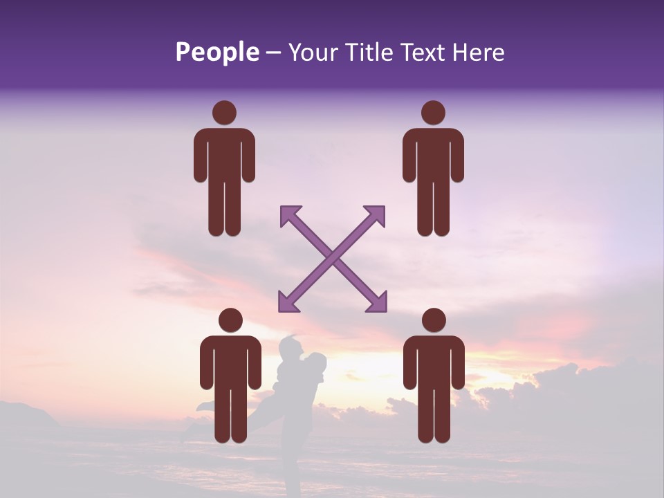 Couple Girl Summer PowerPoint Template