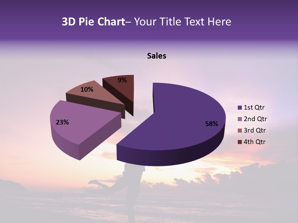 Couple Girl Summer PowerPoint Template