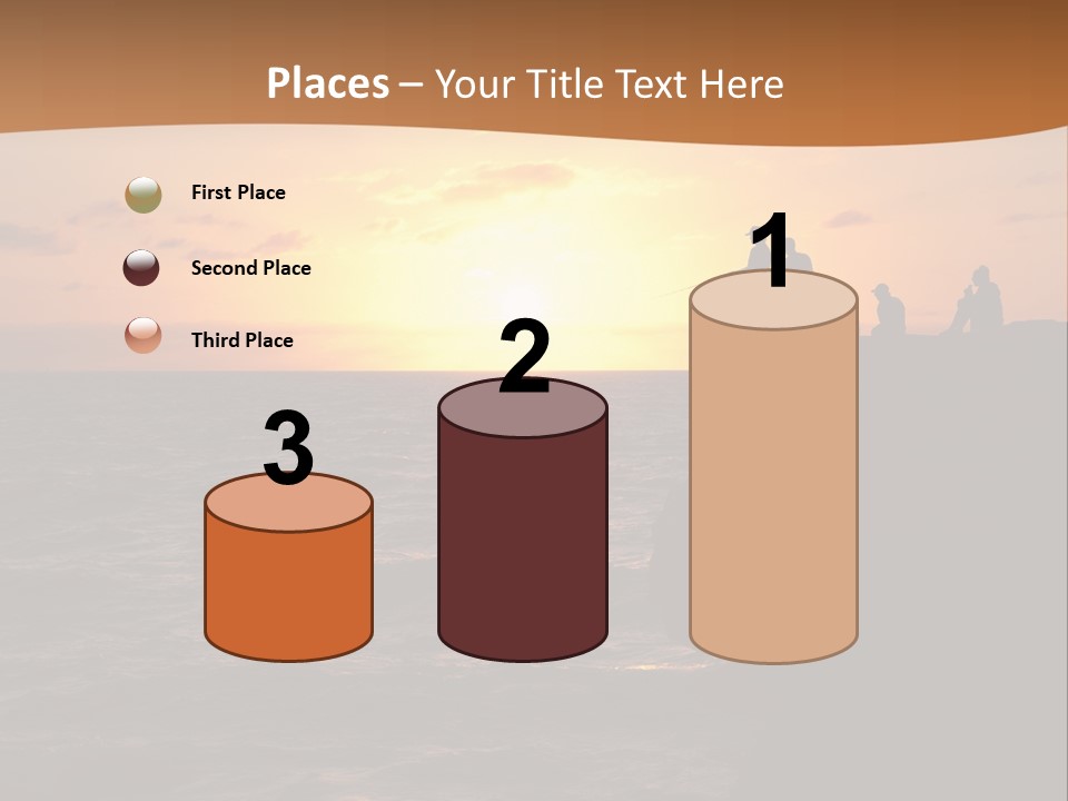 Outdoor Activities Group Landscape PowerPoint Template