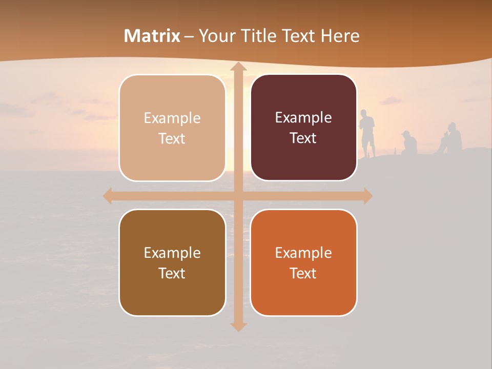 Outdoor Activities Group Landscape PowerPoint Template