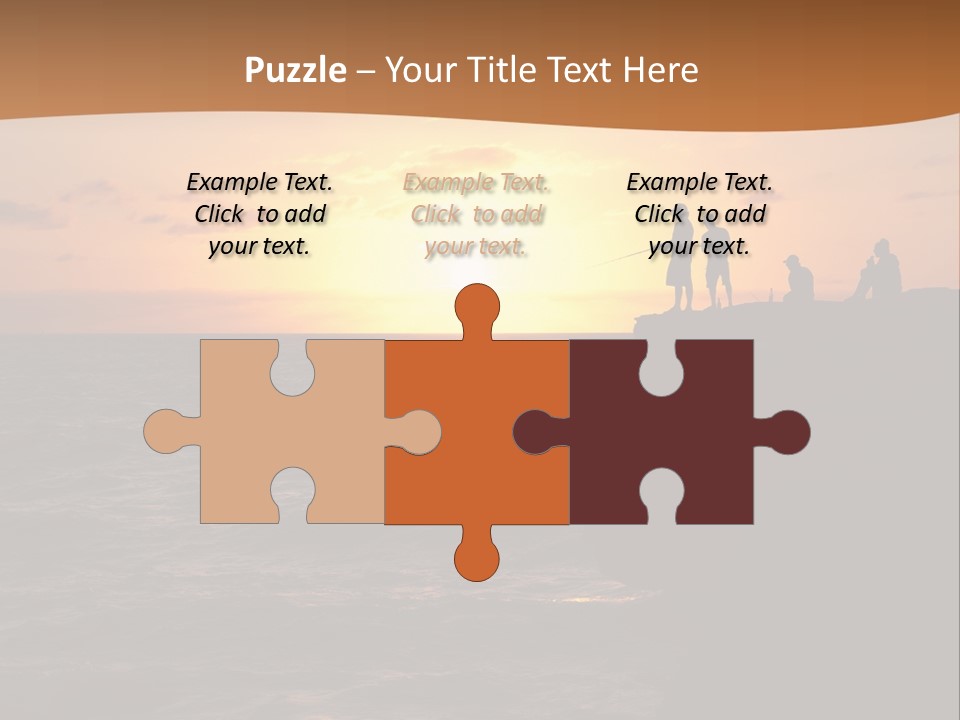 Outdoor Activities Group Landscape PowerPoint Template