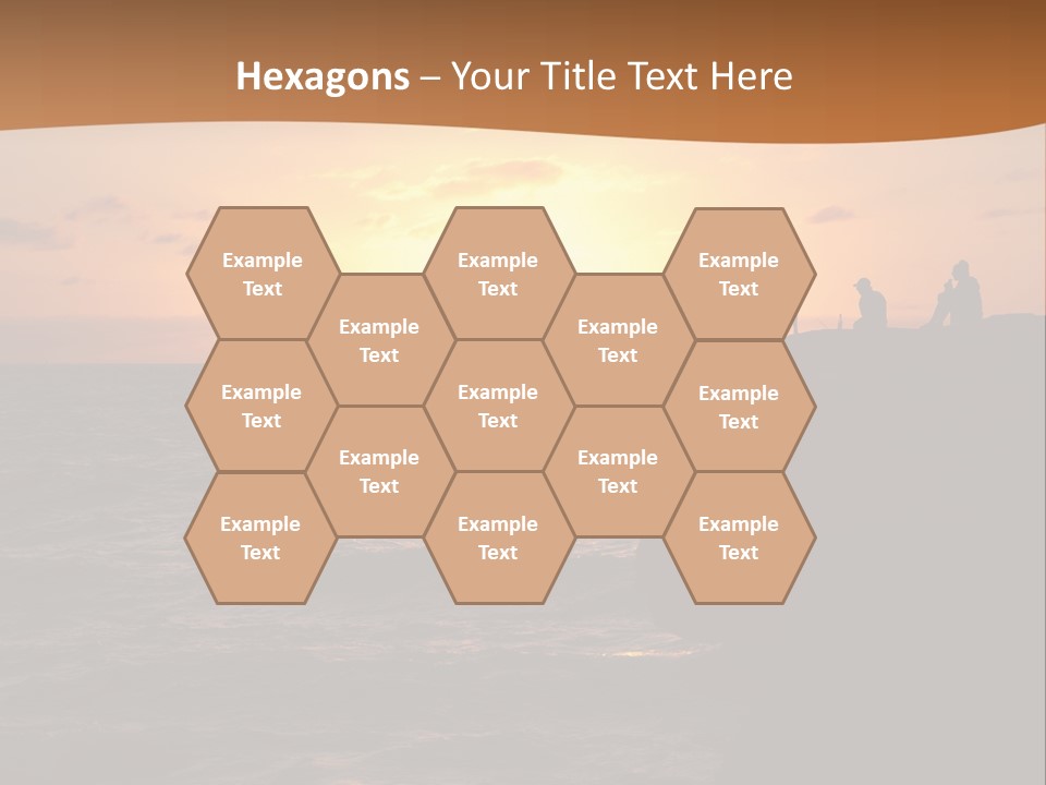 Outdoor Activities Group Landscape PowerPoint Template