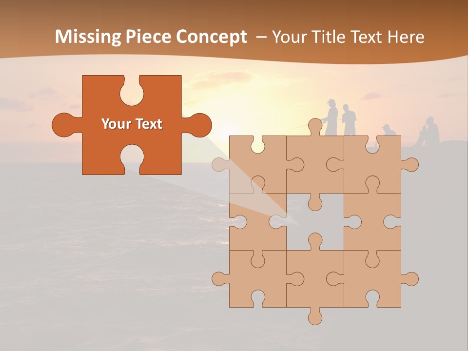 Outdoor Activities Group Landscape PowerPoint Template