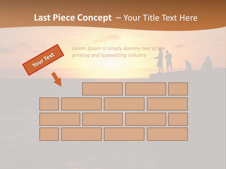Outdoor Activities Group Landscape PowerPoint Template
