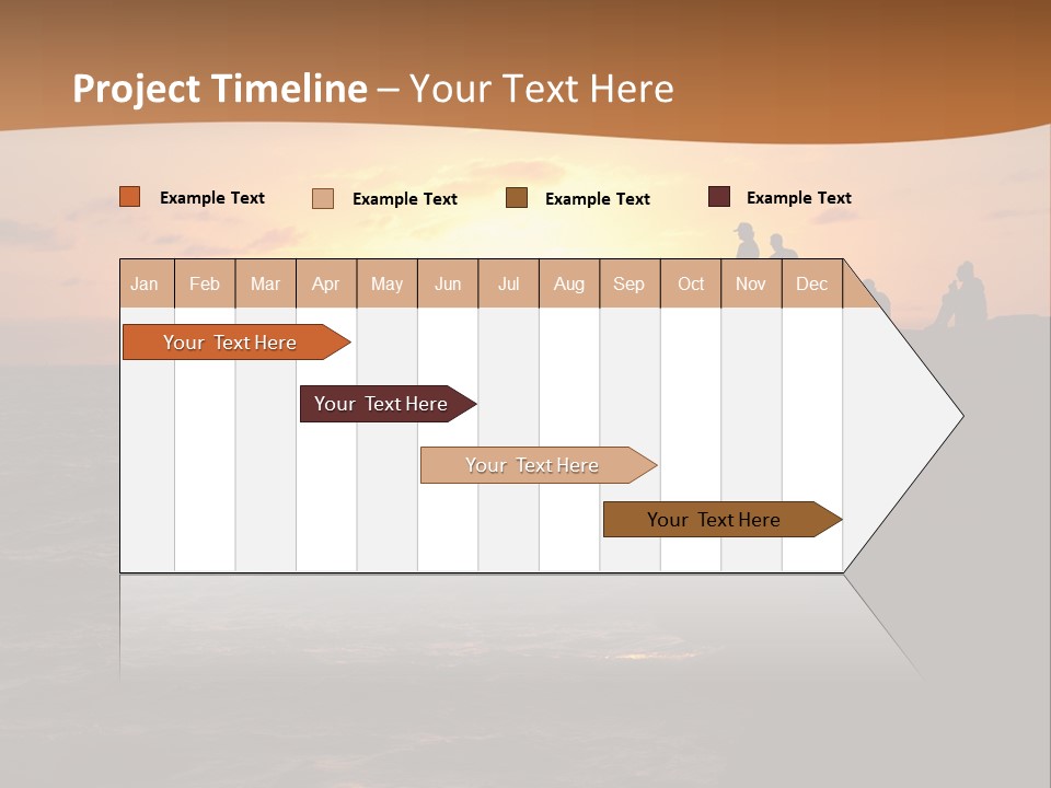 Outdoor Activities Group Landscape PowerPoint Template