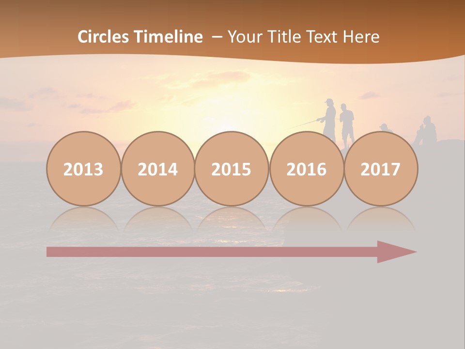 Outdoor Activities Group Landscape PowerPoint Template