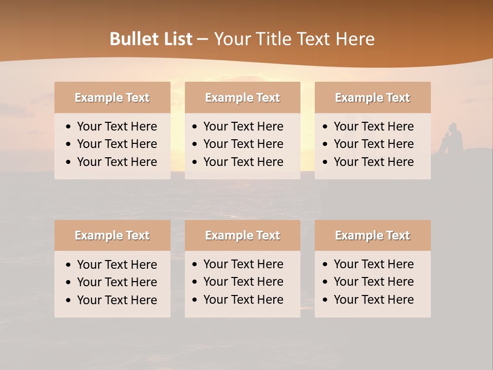 Outdoor Activities Group Landscape PowerPoint Template