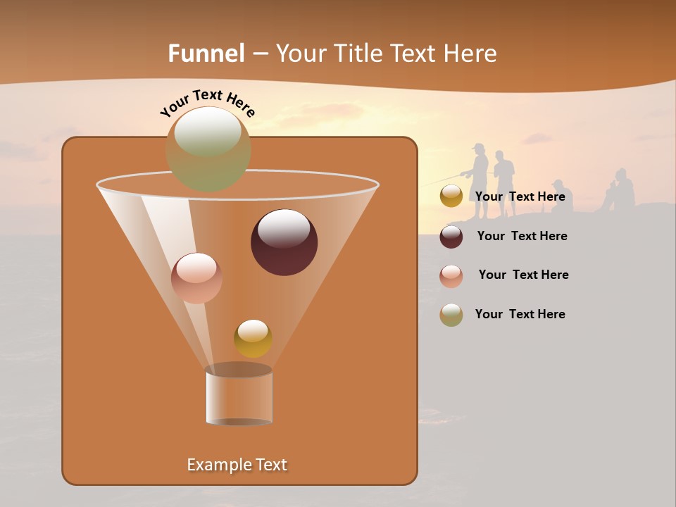Outdoor Activities Group Landscape PowerPoint Template