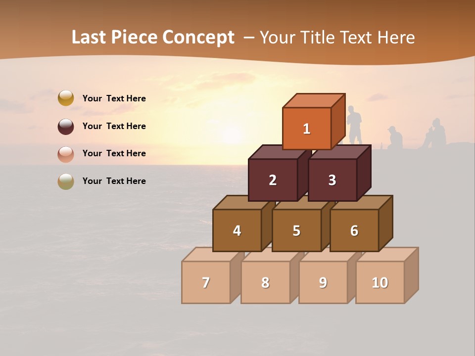 Outdoor Activities Group Landscape PowerPoint Template