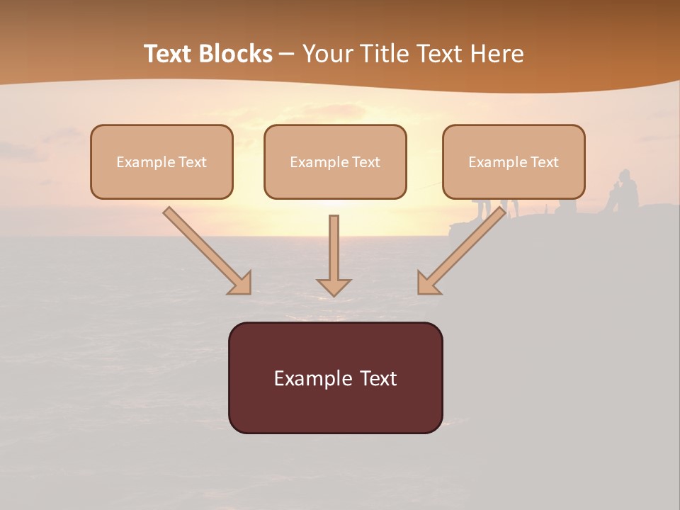 Outdoor Activities Group Landscape PowerPoint Template