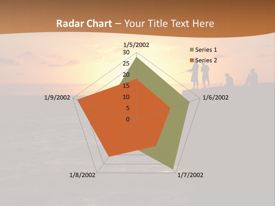 Outdoor Activities Group Landscape PowerPoint Template