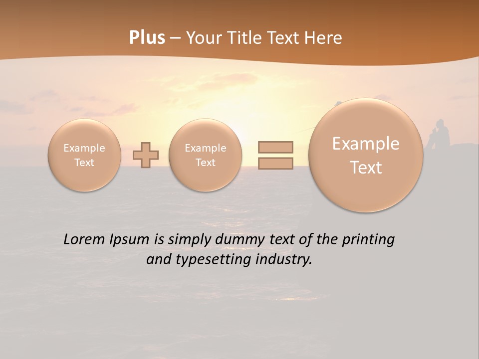 Outdoor Activities Group Landscape PowerPoint Template