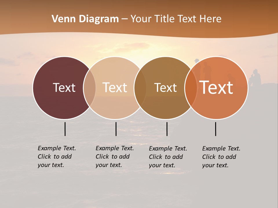 Outdoor Activities Group Landscape PowerPoint Template