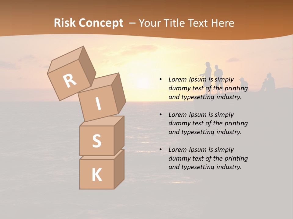 Outdoor Activities Group Landscape PowerPoint Template