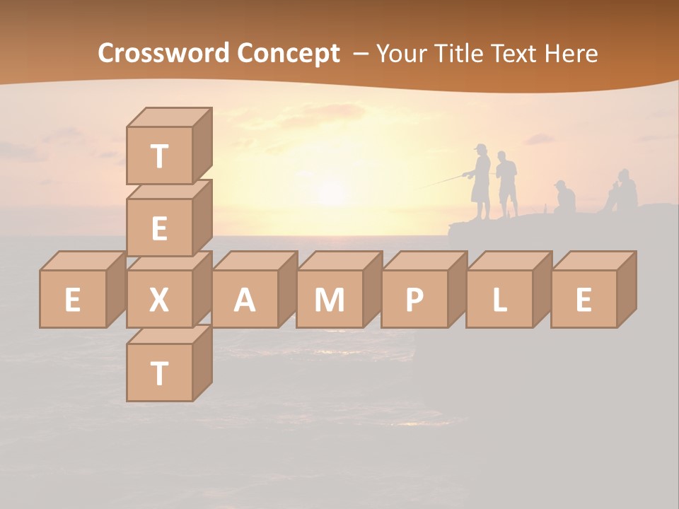 Outdoor Activities Group Landscape PowerPoint Template