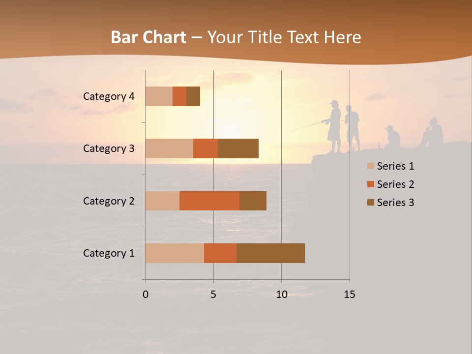 Outdoor Activities Group Landscape PowerPoint Template
