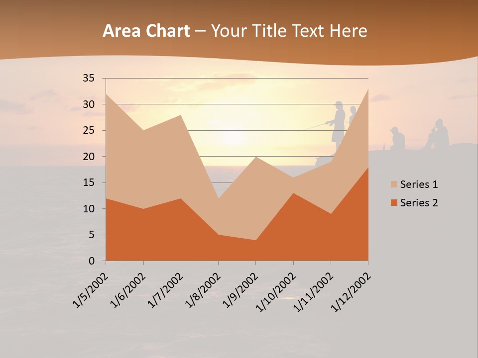 Outdoor Activities Group Landscape PowerPoint Template