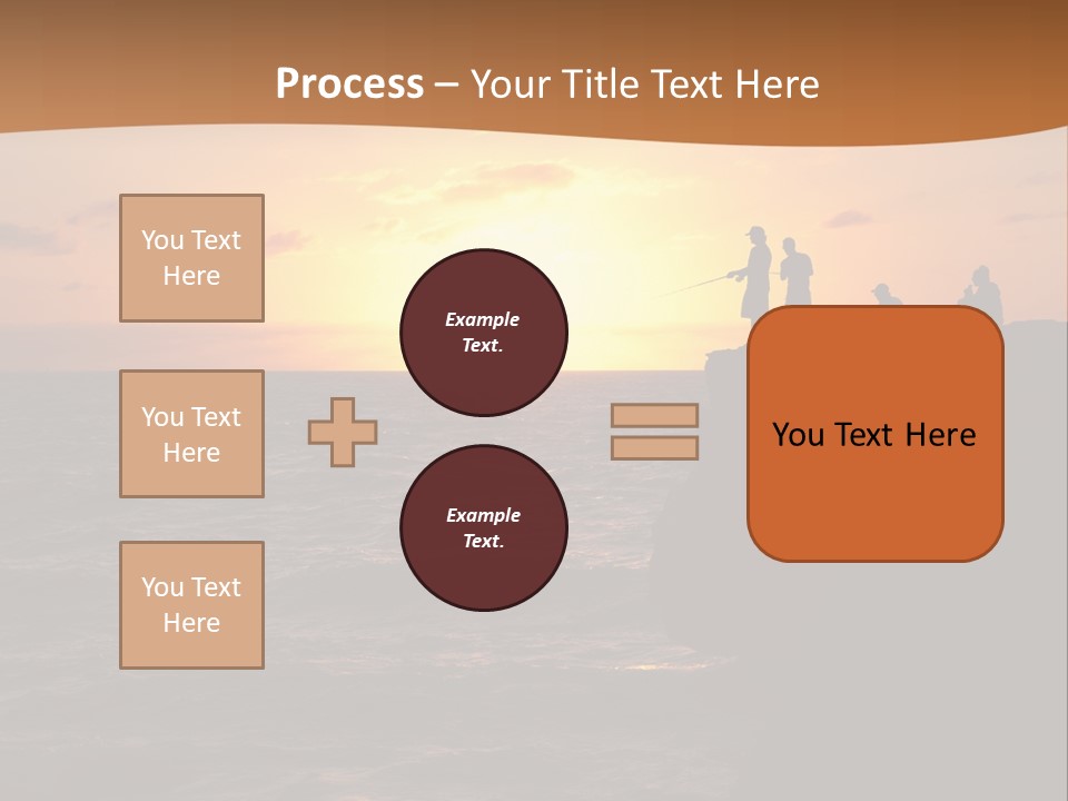 Outdoor Activities Group Landscape PowerPoint Template