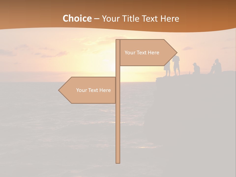 Outdoor Activities Group Landscape PowerPoint Template