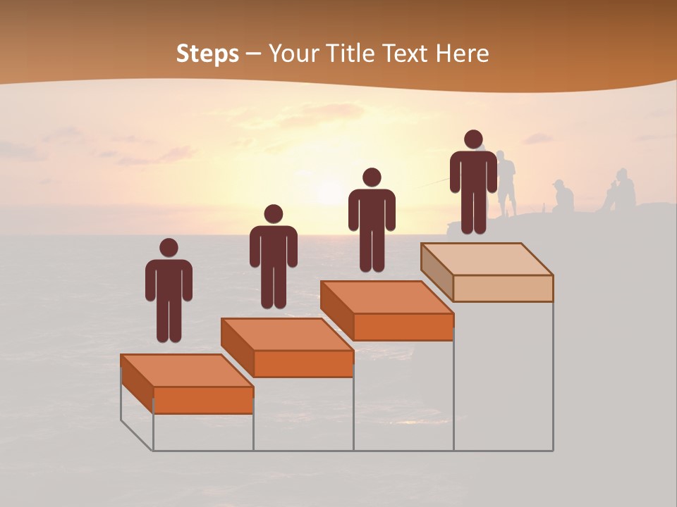 Outdoor Activities Group Landscape PowerPoint Template