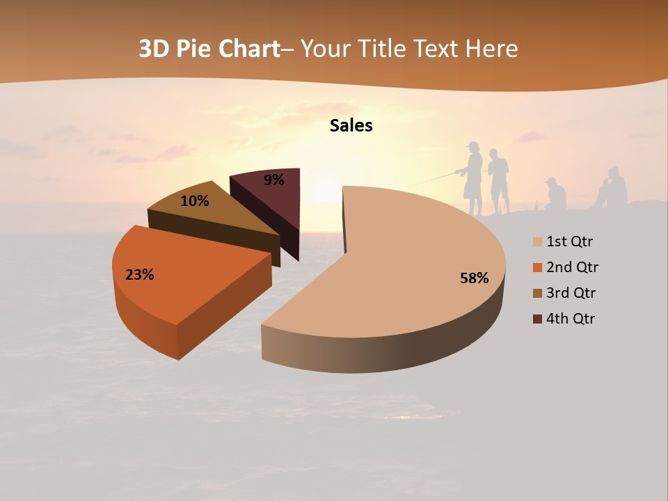 Outdoor Activities Group Landscape PowerPoint Template
