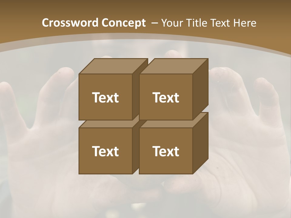 Heart Shape Potato Heart PowerPoint Template