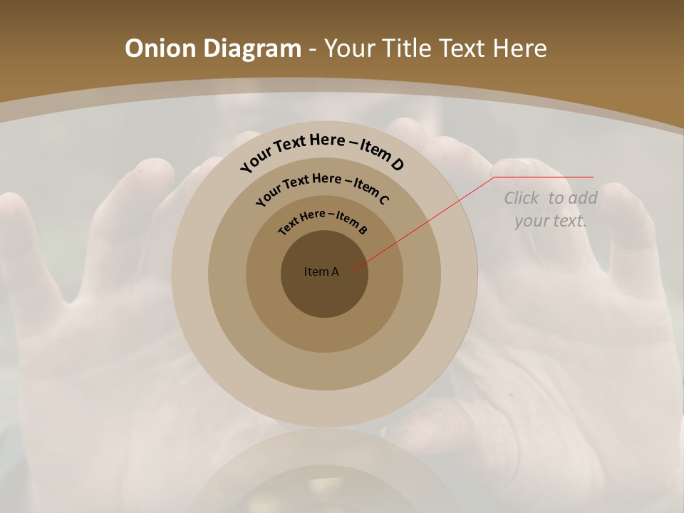Heart Shape Potato Heart PowerPoint Template