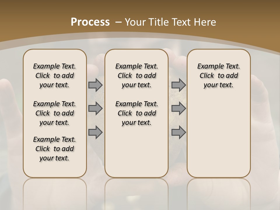 Heart Shape Potato Heart PowerPoint Template