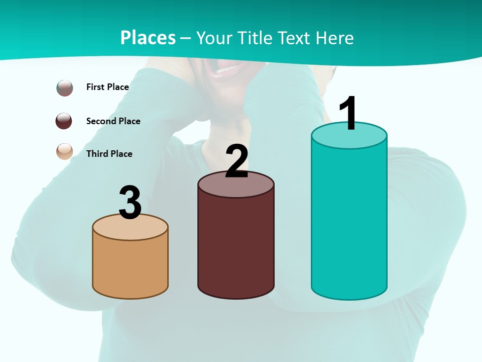 Stress Young Isolated PowerPoint Template