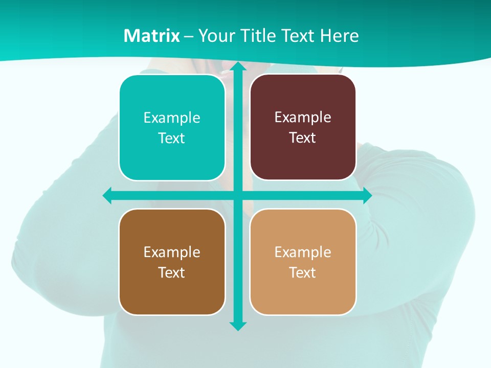 Stress Young Isolated PowerPoint Template