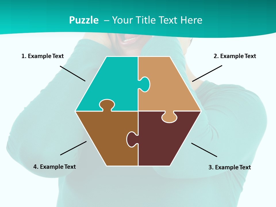 Stress Young Isolated PowerPoint Template