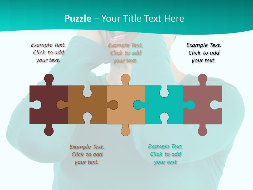 Stress Young Isolated PowerPoint Template