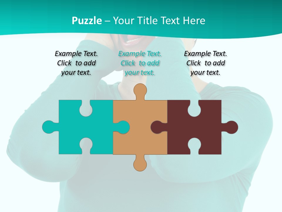 Stress Young Isolated PowerPoint Template