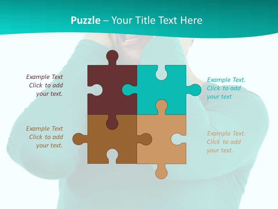 Stress Young Isolated PowerPoint Template