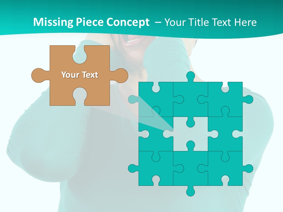 Stress Young Isolated PowerPoint Template