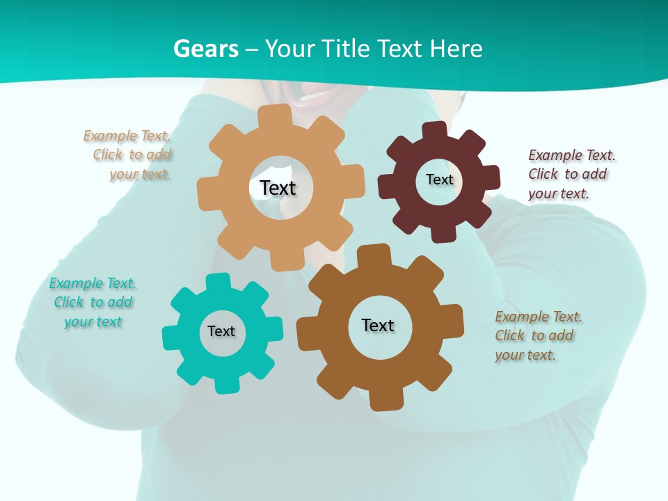 Stress Young Isolated PowerPoint Template