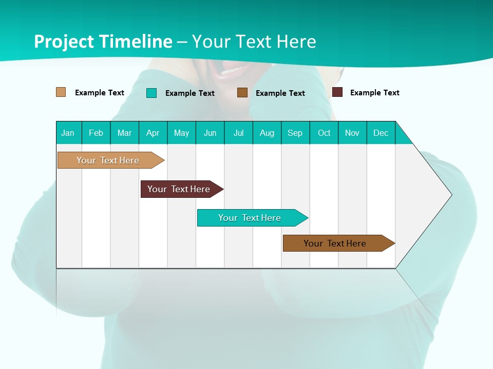 Stress Young Isolated PowerPoint Template