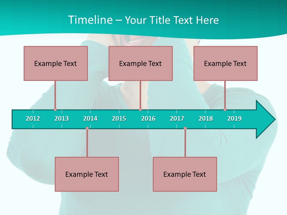 Stress Young Isolated PowerPoint Template