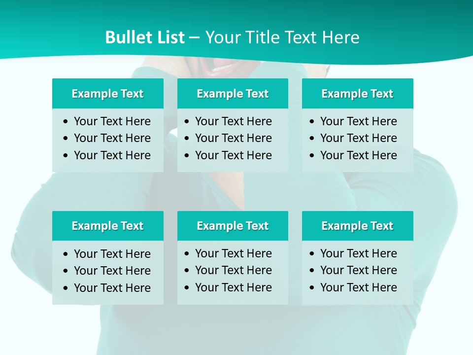 Stress Young Isolated PowerPoint Template