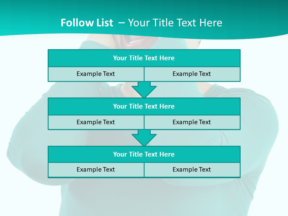 Stress Young Isolated PowerPoint Template