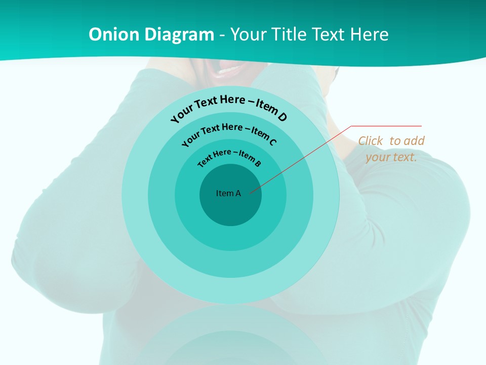 Stress Young Isolated PowerPoint Template