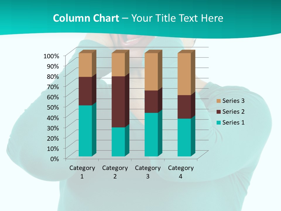 Stress Young Isolated PowerPoint Template