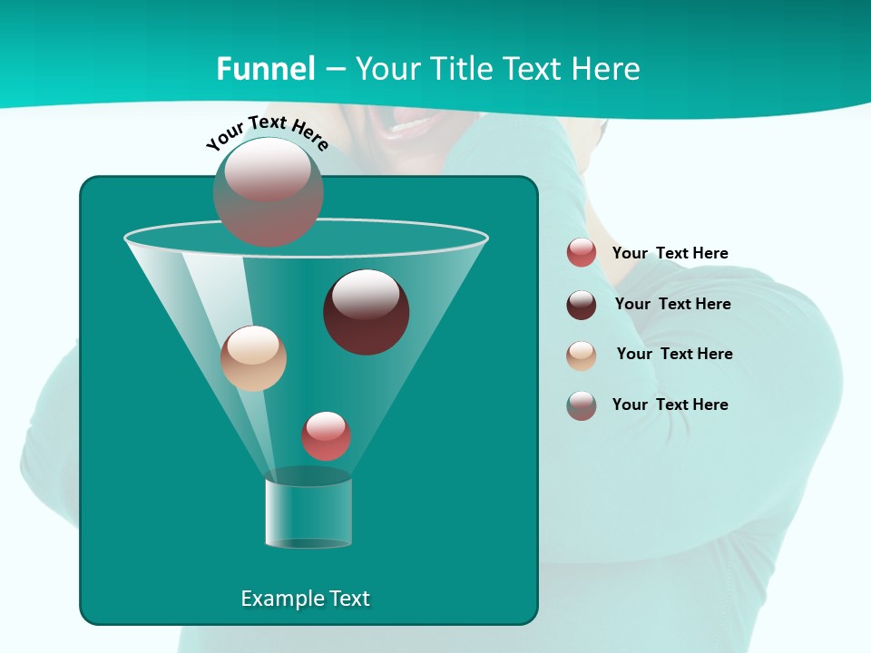 Stress Young Isolated PowerPoint Template