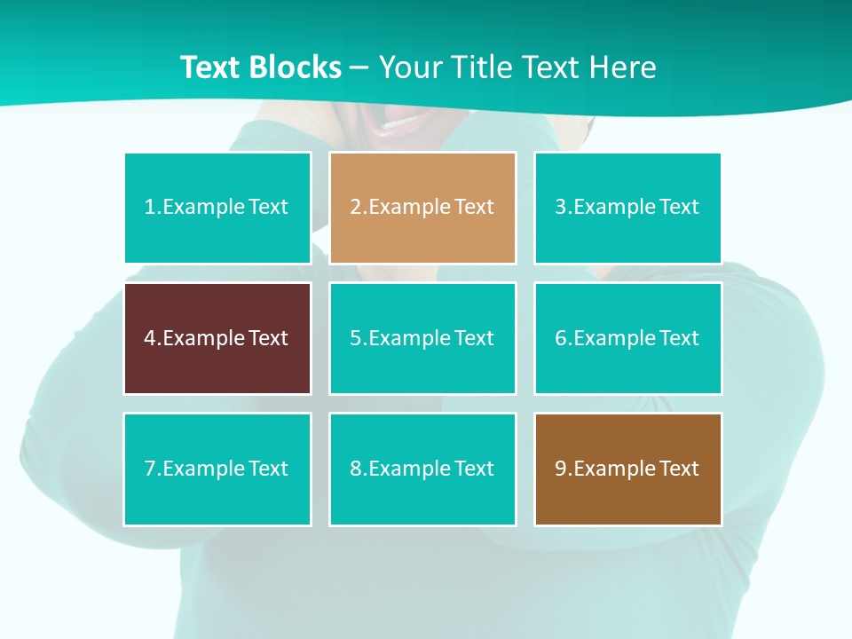 Stress Young Isolated PowerPoint Template