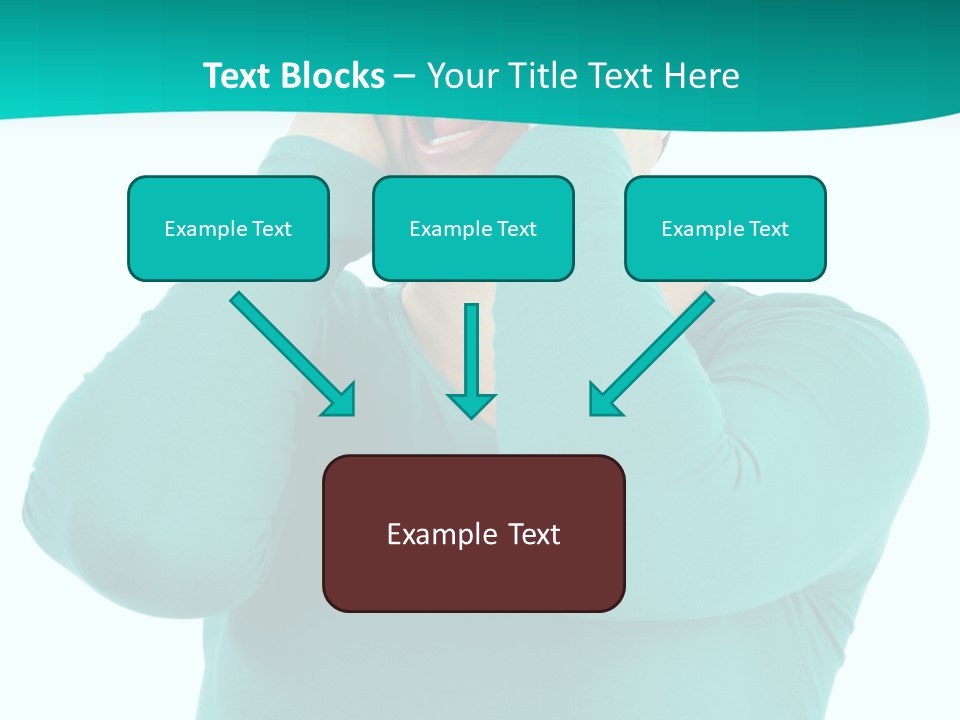 Stress Young Isolated PowerPoint Template